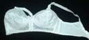 Sexy fashion lingerie supply dealer exports crafted White fashion bra with lacey style at wholesale cost