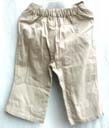 Khaki colored childrens pants supplied wholesale by China import outsourcing company 
