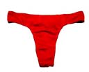 China warehouse supplier exports quality sexy fashions, Ladies comfortable g-string thong in red
