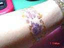 China fashion import wholesale supplier distributes Purple and gold colored faux tattoo arm band in celestial designs