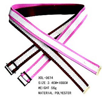 Best online womens accessory B2B trade dealer exports Polyester fashion belt with small buckle  / china-wholesale-product-exporter-002